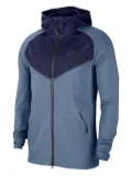 Nike long-sleeves full-zip hoodie - Blue