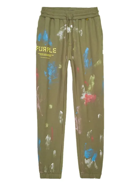 Nike stencil-paint track pants