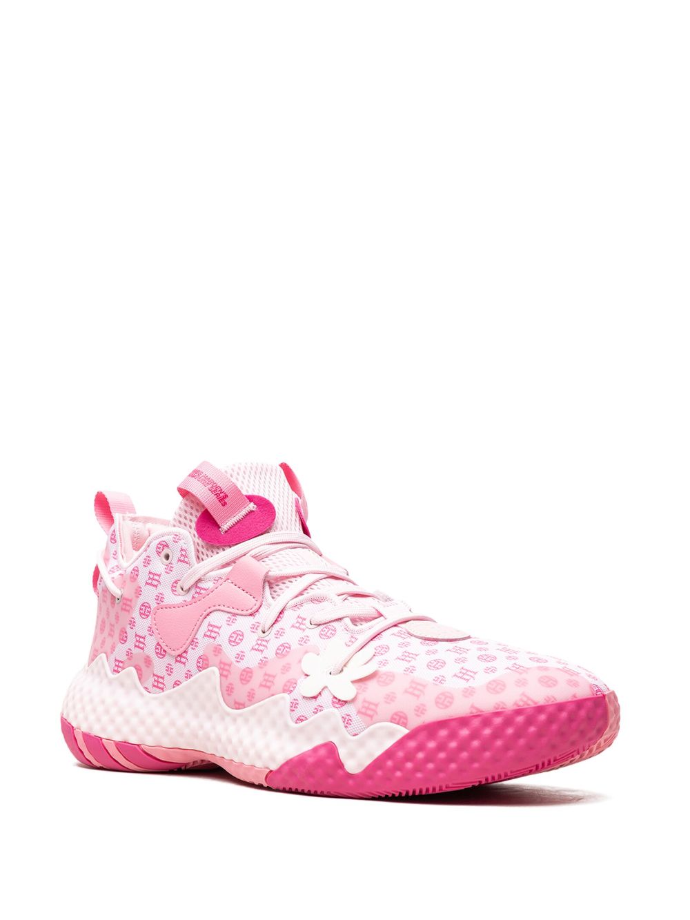 Shop Adidas Originals Harden Vol. 6 "pink Monogram" Sneakers