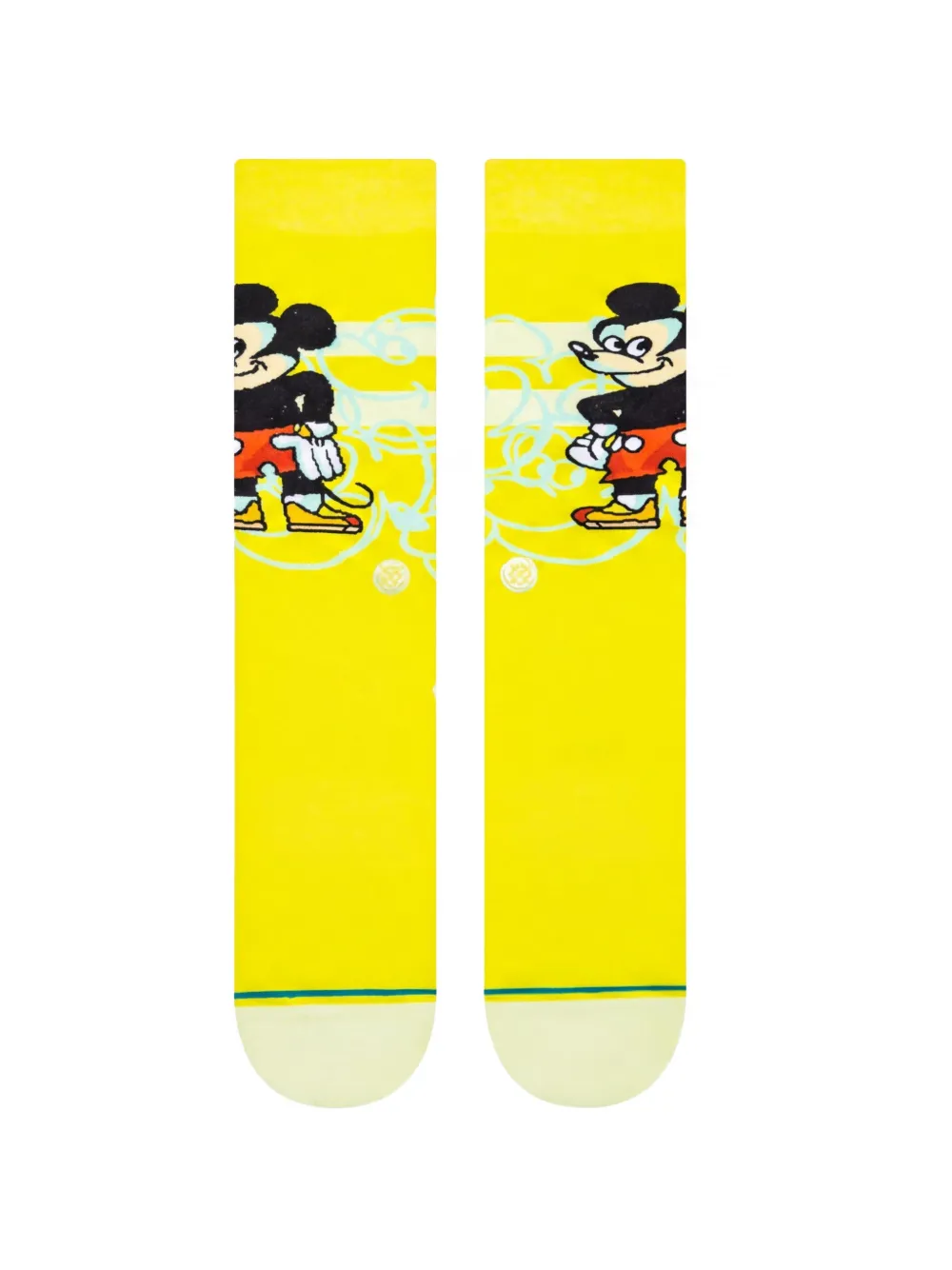 Stance "Mickey Mouse" sokken Geel