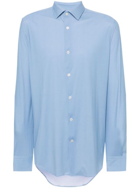 Boggi Milano micro-dot print shirt Men