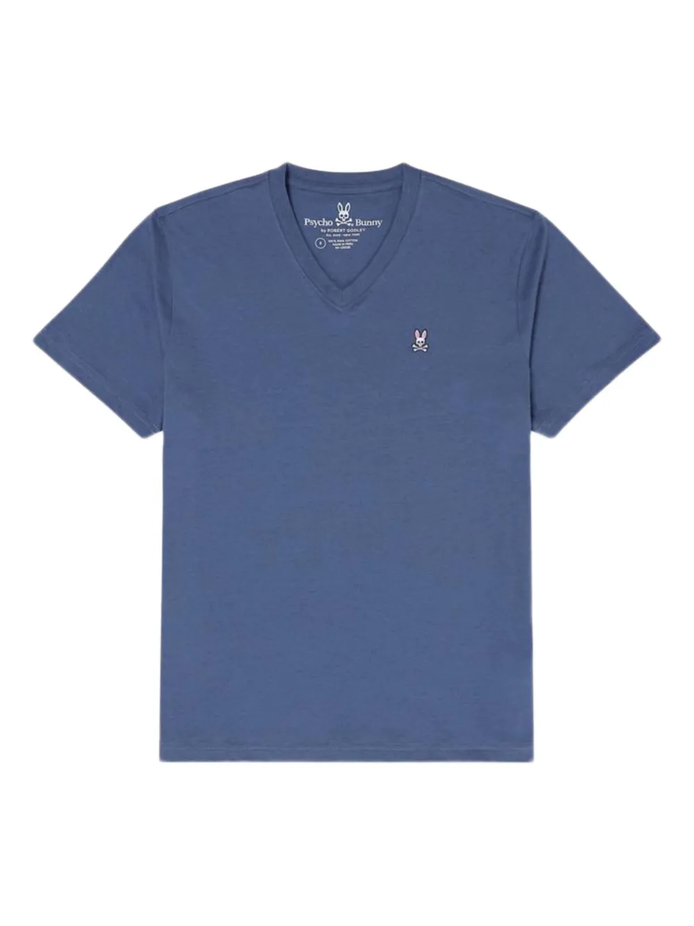 Psycho Bunny V-neck T-shirt In Blue