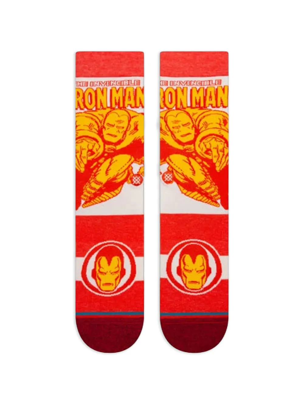 Stance Iron Man Marquee socks - Rosso