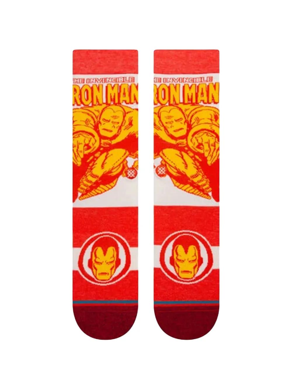 Stance Iron Man Marquee socks - Rosso