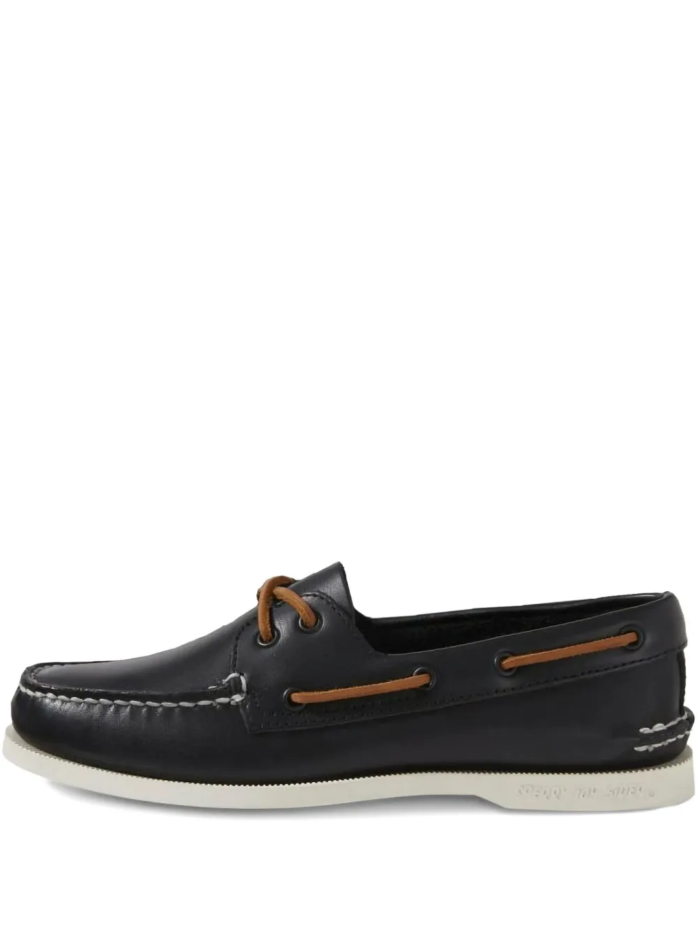 Sperry Top-Sider leather boat shoes | Black | Image 1