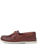 Sperry Top-Sider leather boat shoes - Red