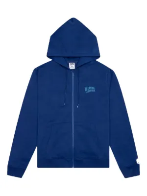424 crest-patch zip-up Hoodie | Blue | FARFETCH
