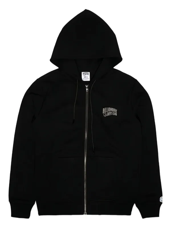 Billionaire Boys Club zip-up Logo Hoodie Black FARFETCH NO