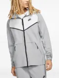 Nike kangaroo-pocket full-zip hoodie - Grey