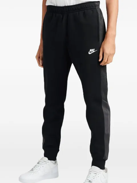 Nike colour-block "Black/Grey" track pants