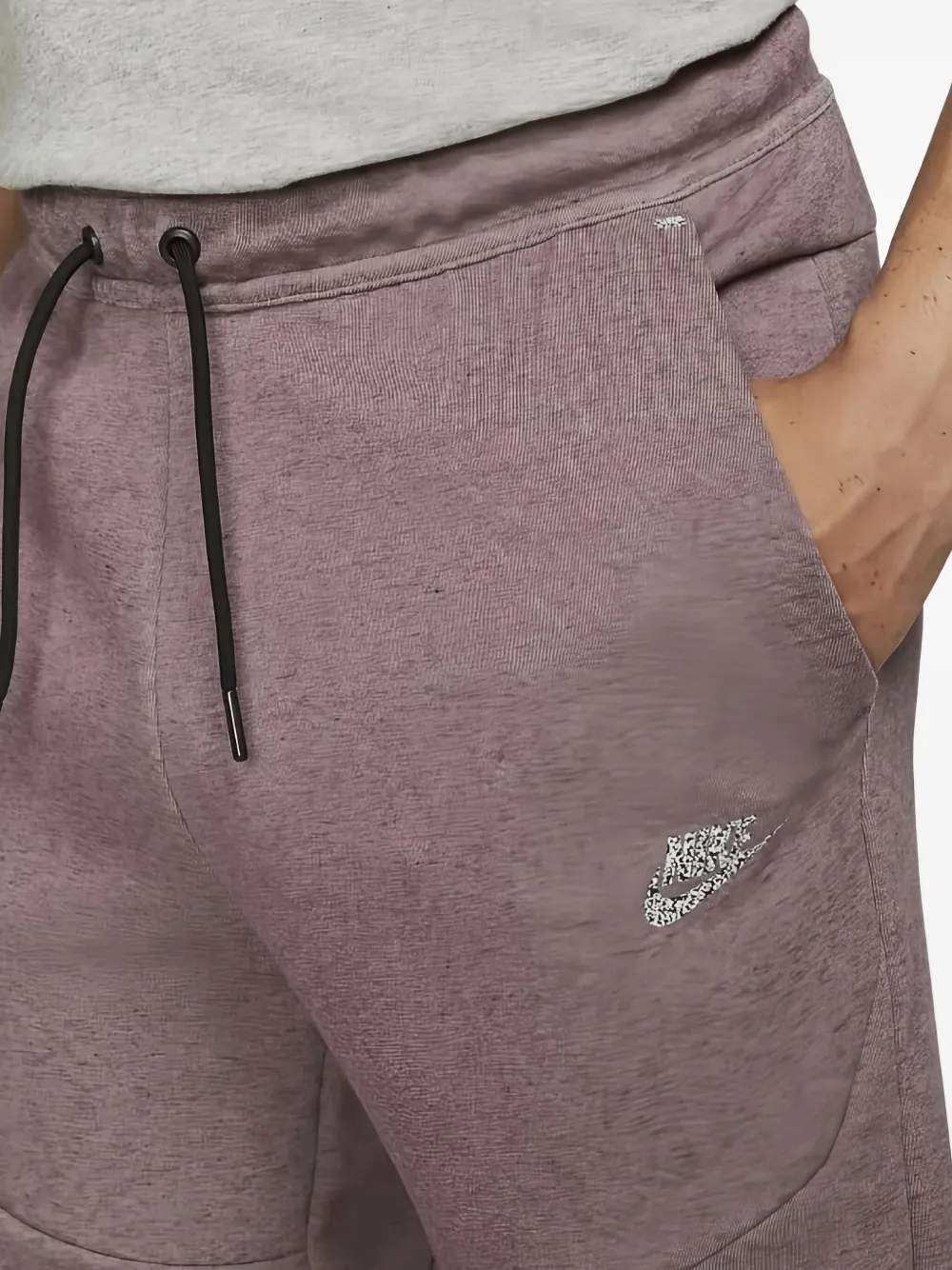 Nike fleece track pants Rood