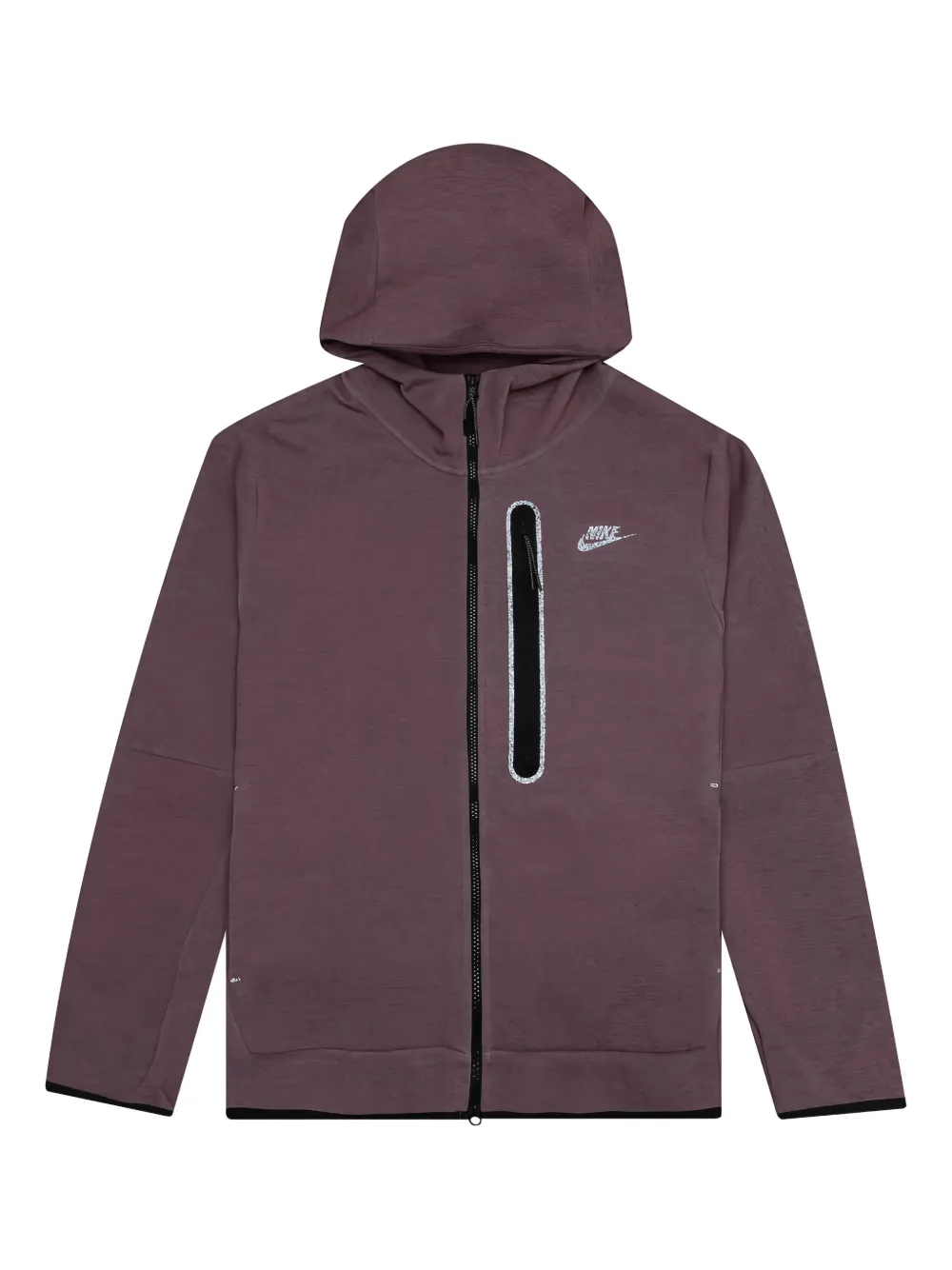 Nike full-zip tech fleece hoodie - レッド Nike full-zip tech fleece hoodie - レッド
