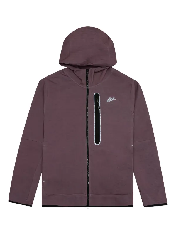 Nike full-zip Tech Fleece Hoodie Red FARFETCH PH