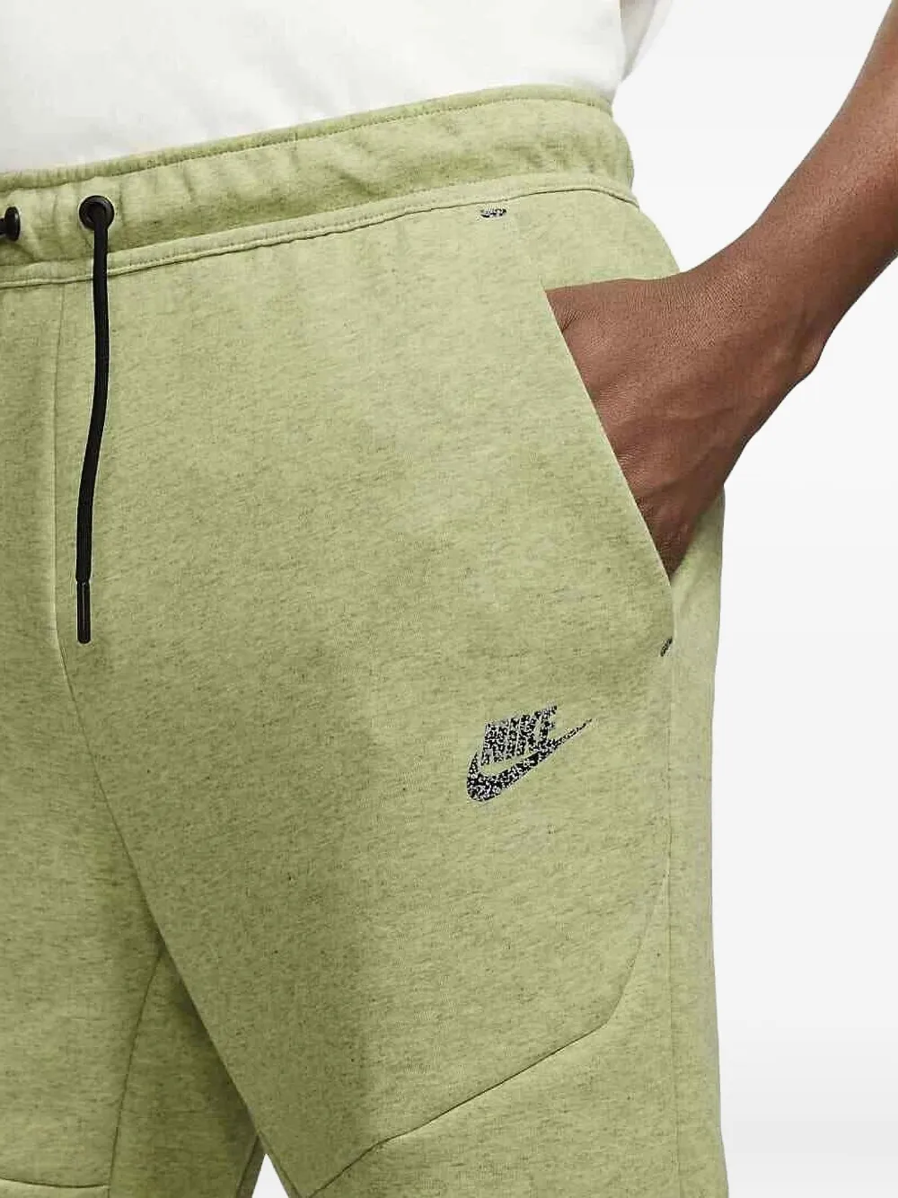 Nike Drawstring-waist Track Pants In Green