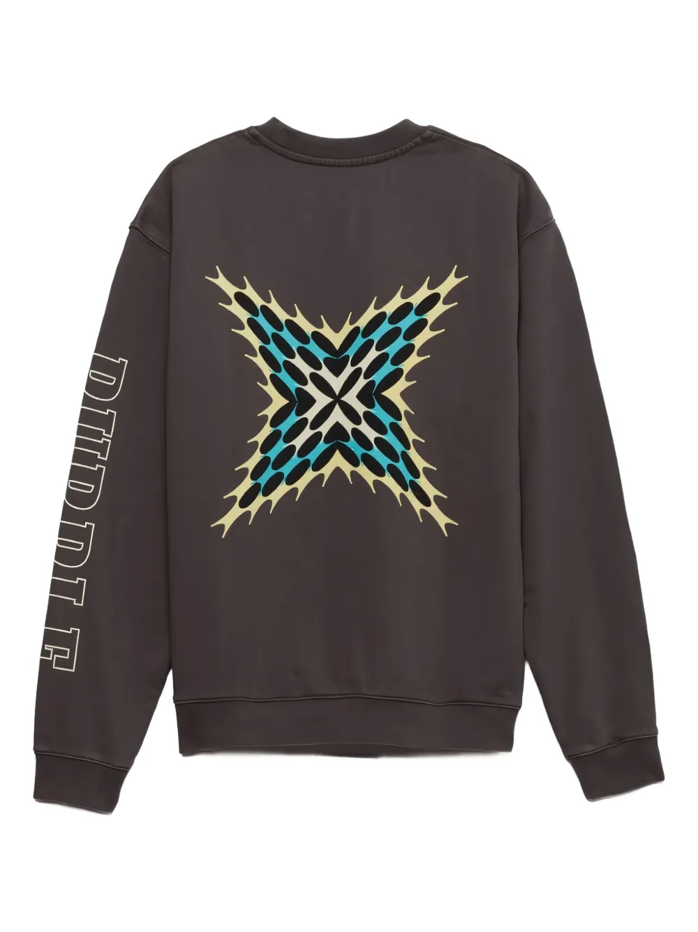 Purple Brand Relic sweater met ronde hals - Bruin
