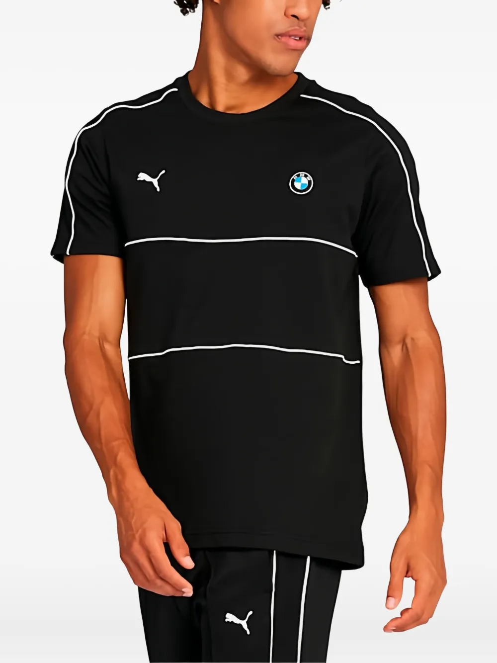 PUMA Motorsport T7 T-shirt - Zwart