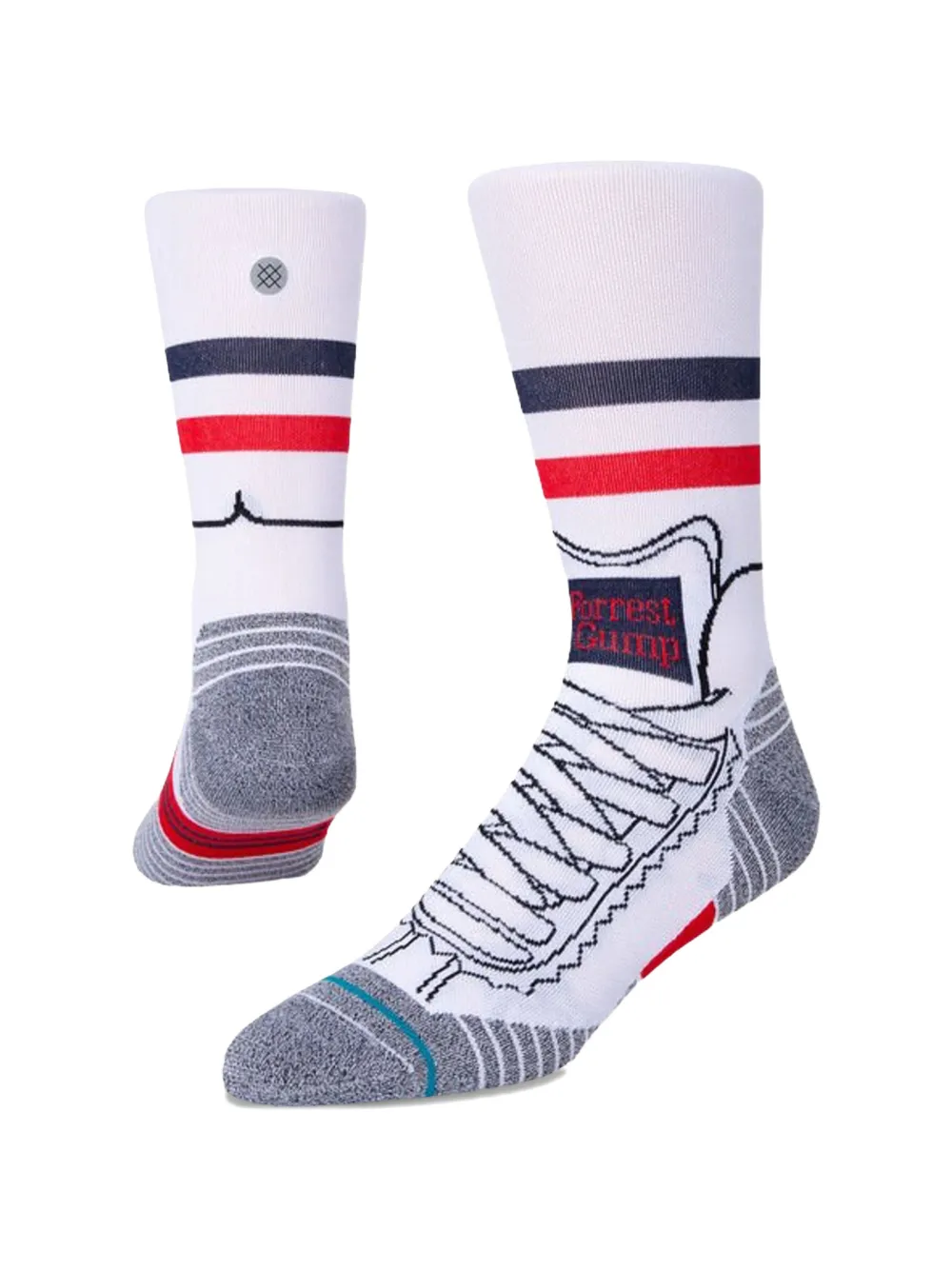 Stance Graphic-print Socks - White 
