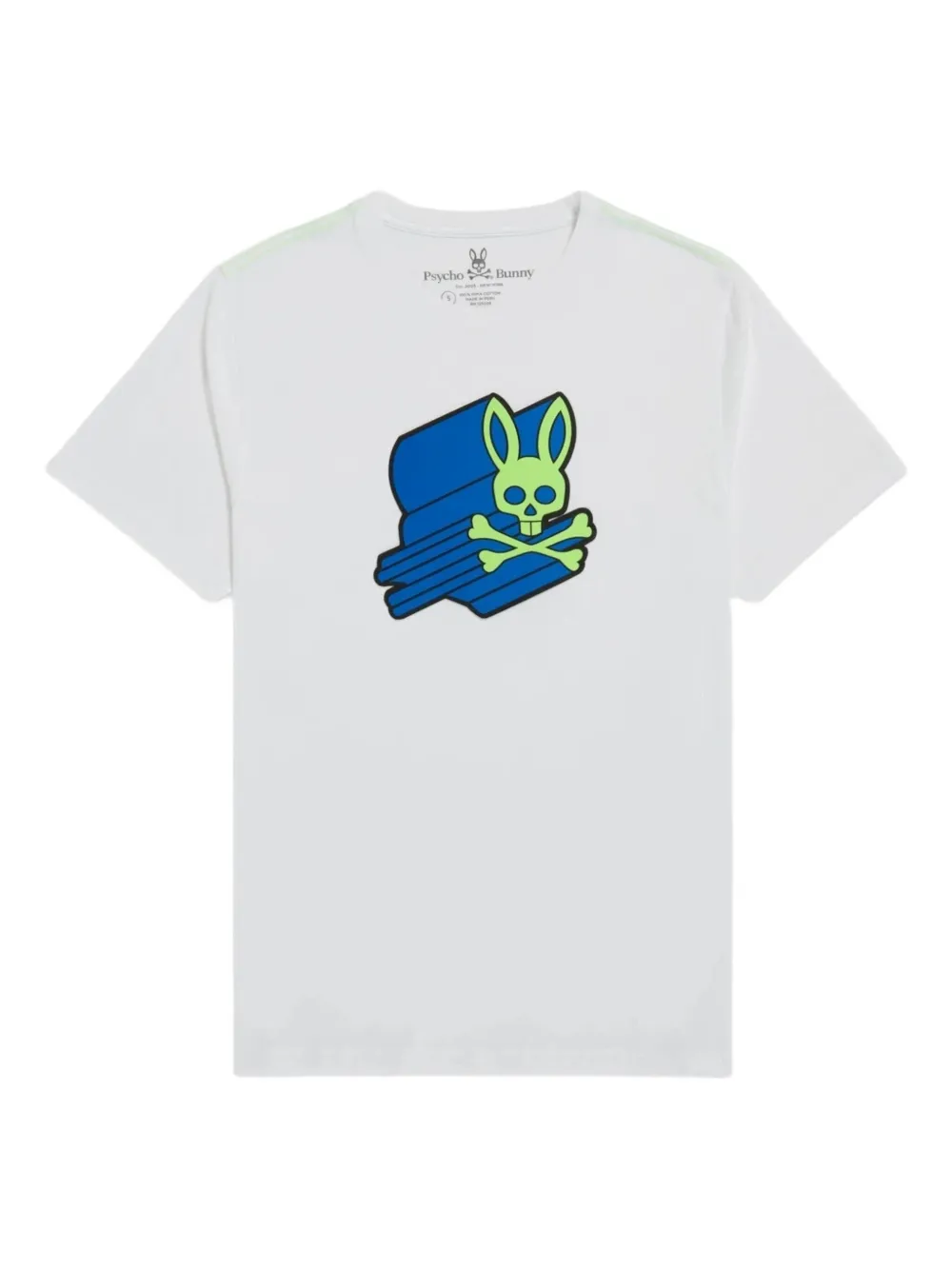 Psycho Bunny playera con logo | blanco | Image 1