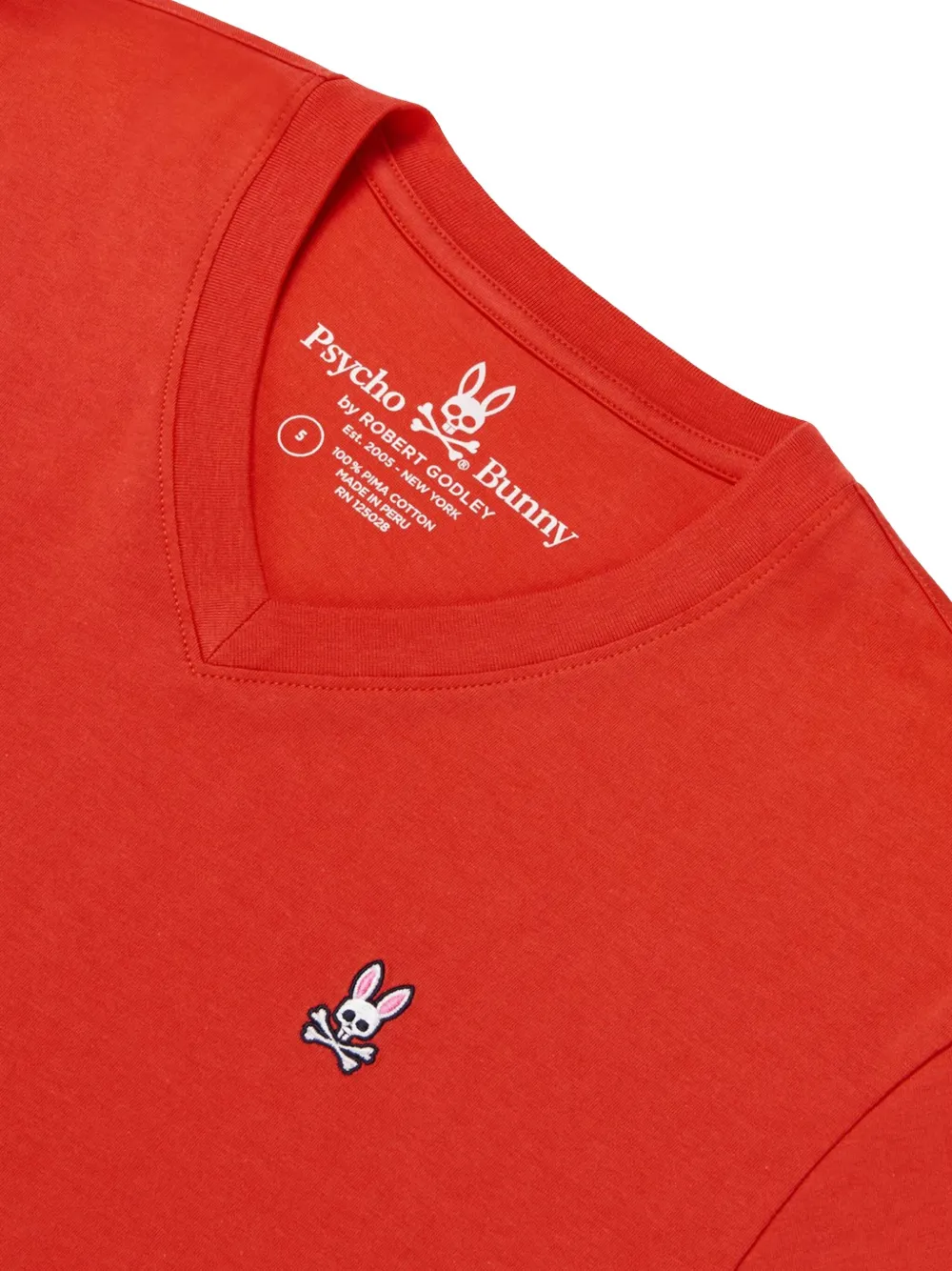 Psycho Bunny playera con cuello en V | Playeras | Image 2