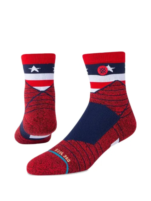 Stance star-print striped socks