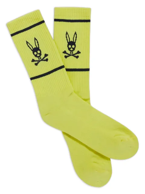 Psycho Bunny calcetines con motivo Skull