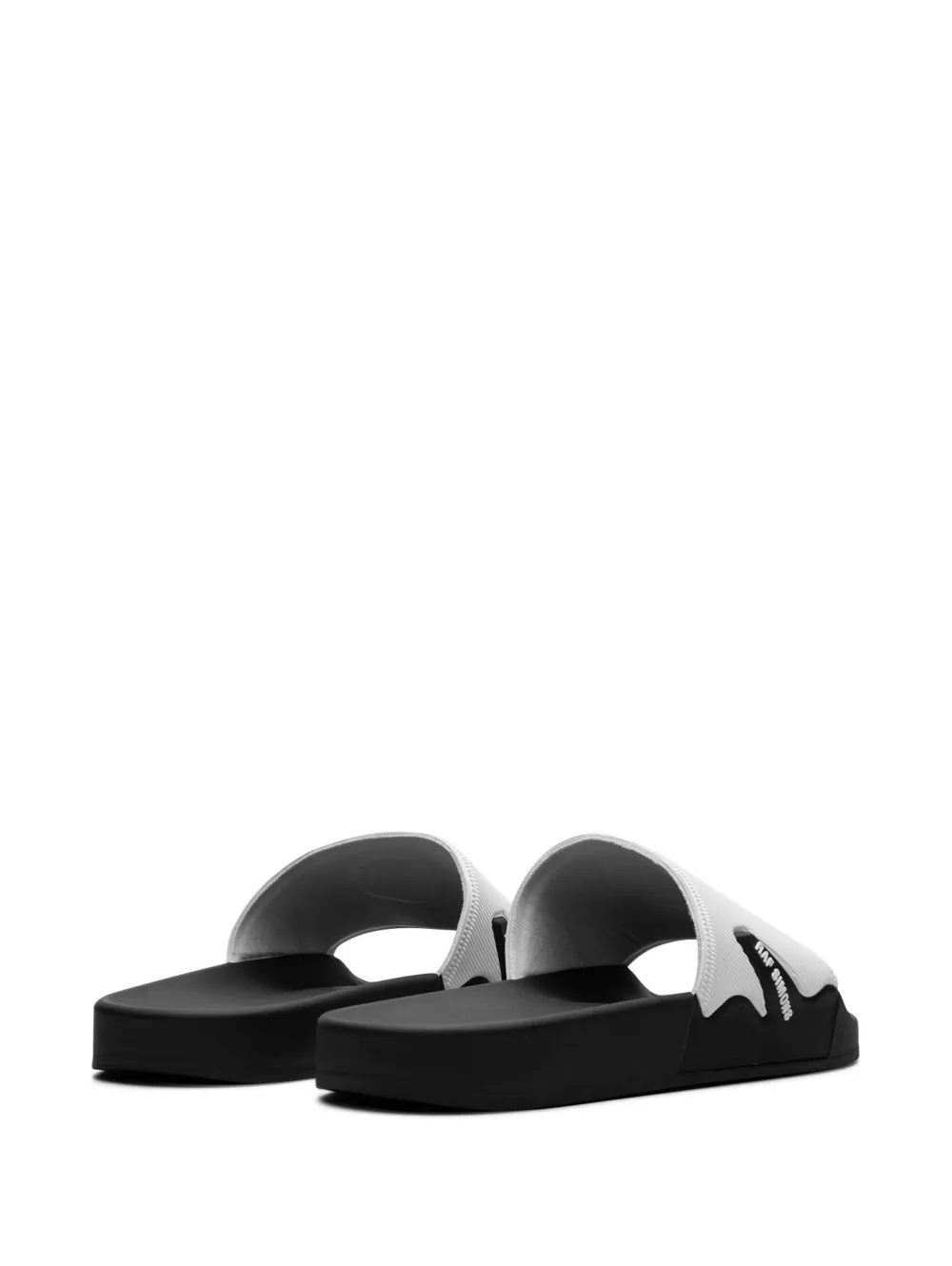 Raf Simons Astra Logo-embellished Slides In White
