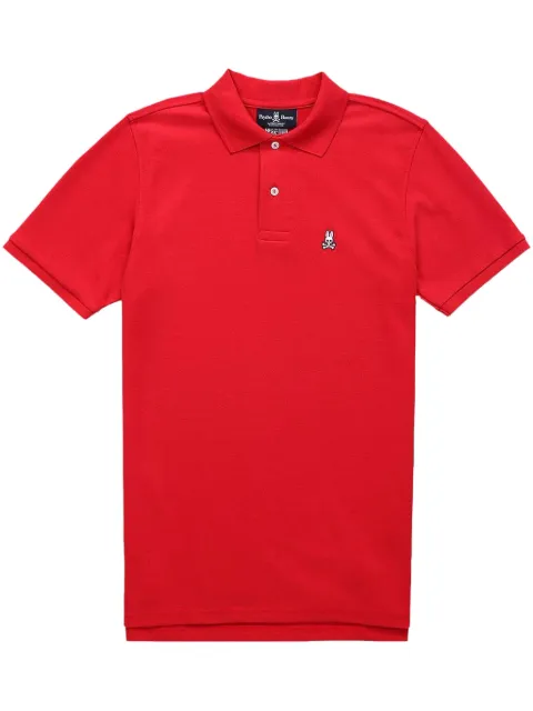 Psycho Bunny piqué-weave polo shirt