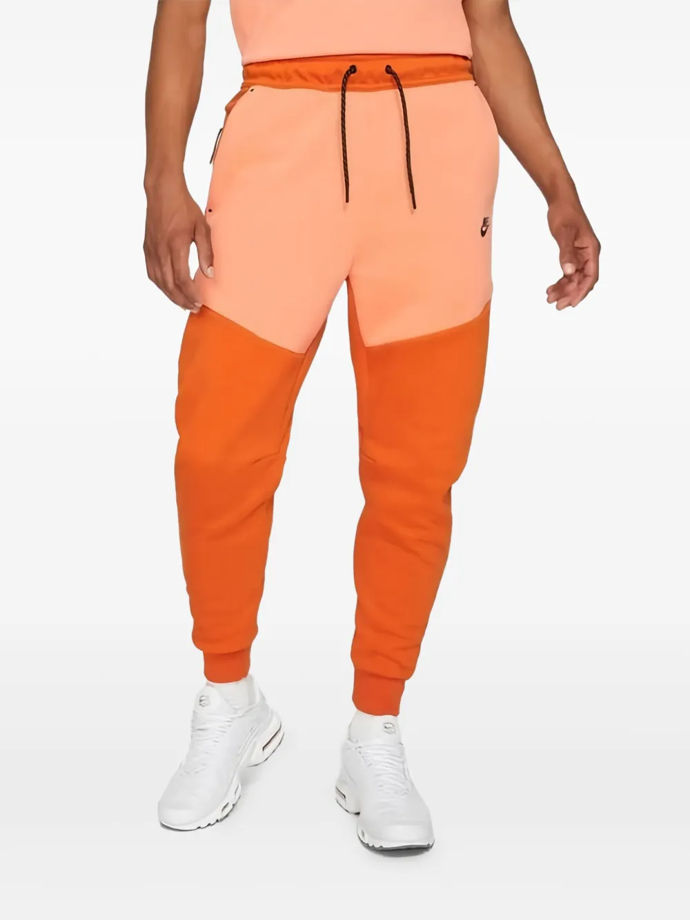 Nike Tech Fleece joggers | Orange | Image 1