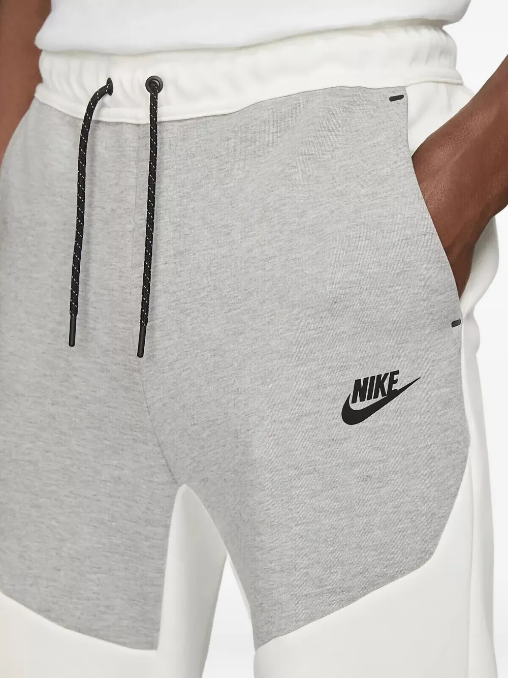 Nike Tech Fleece Joggers In White