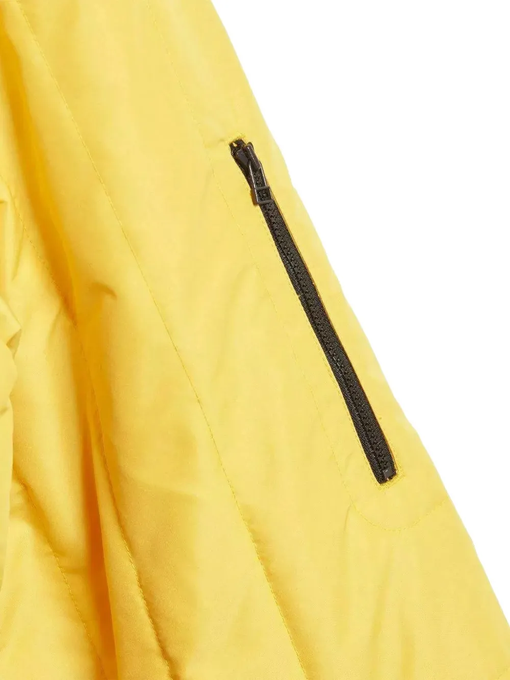 adidas quilted buckle-strap jacket Geel