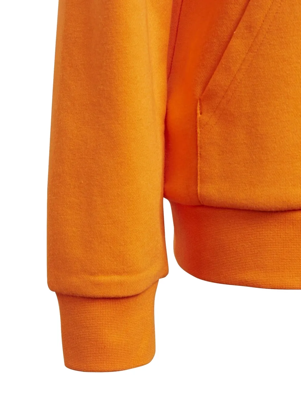 adidas rainbow-logo hooded sweatshirt Oranje