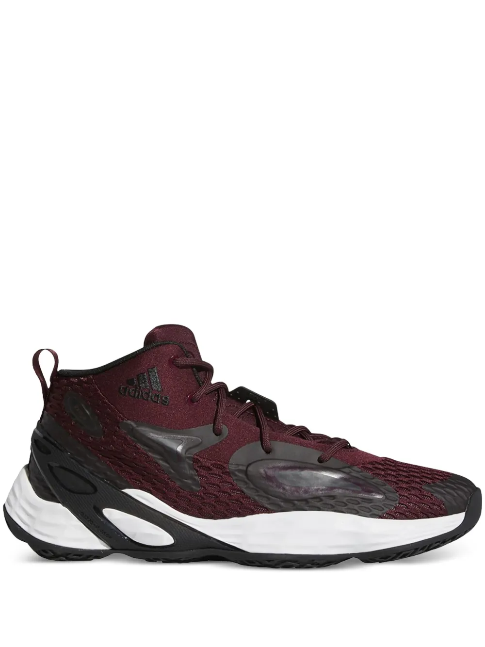 adidas baskets Exhibit A Mid | rouge | Image 1