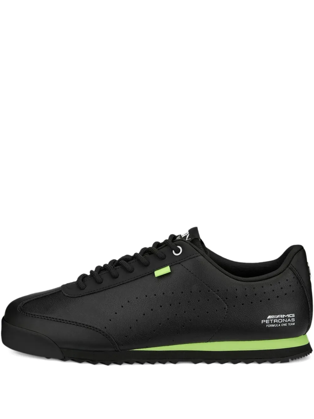 PUMA x Mercedes Roma Via "Black Fizzy Apple" sneakers