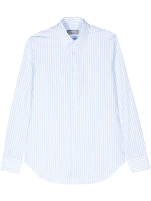 Canali camisa con rayas estampadas