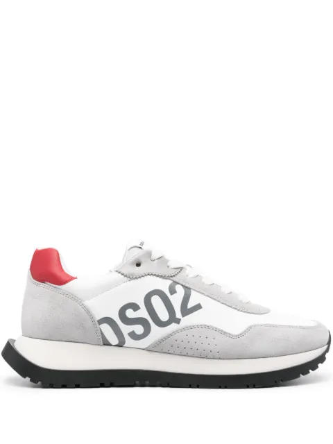 DSQUARED2 Running leather sneakers