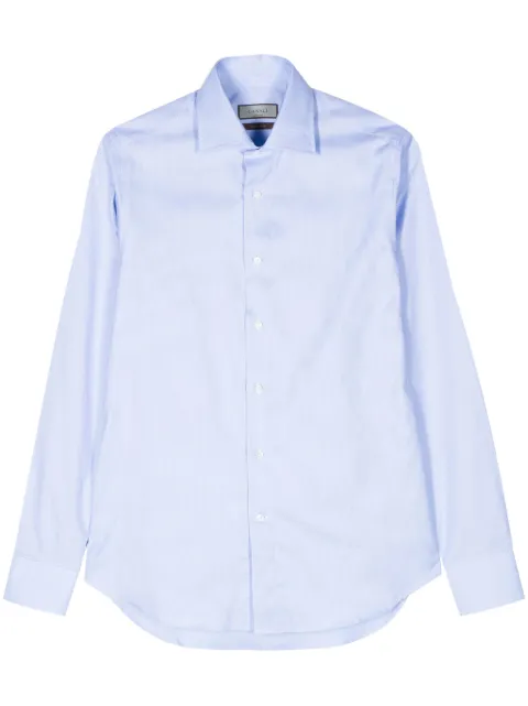 Canali long-sleeve cotton shirt