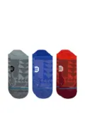 Stance Sloan running socks (pack of three) - Grey