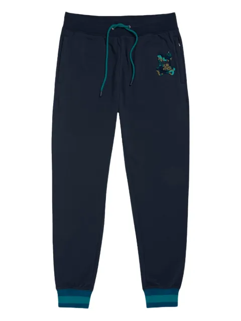 Psycho Bunny Howgate camouflage-embroidered track pants