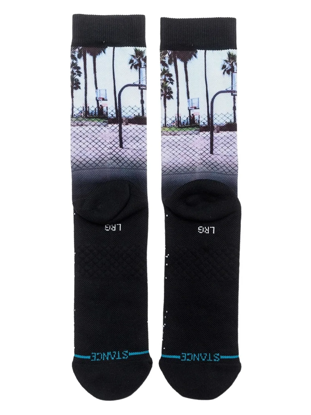 Stance basketball-print crew socks | Image 2