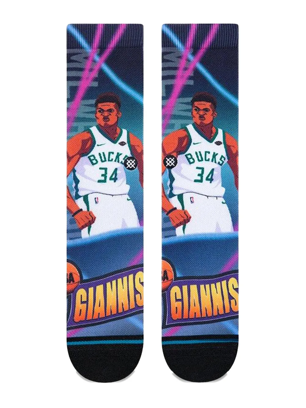  Stance Nba Basketball Crew Socks - Blue 