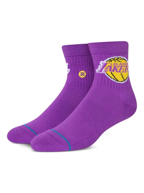 Stance lakers-logo ankle socks