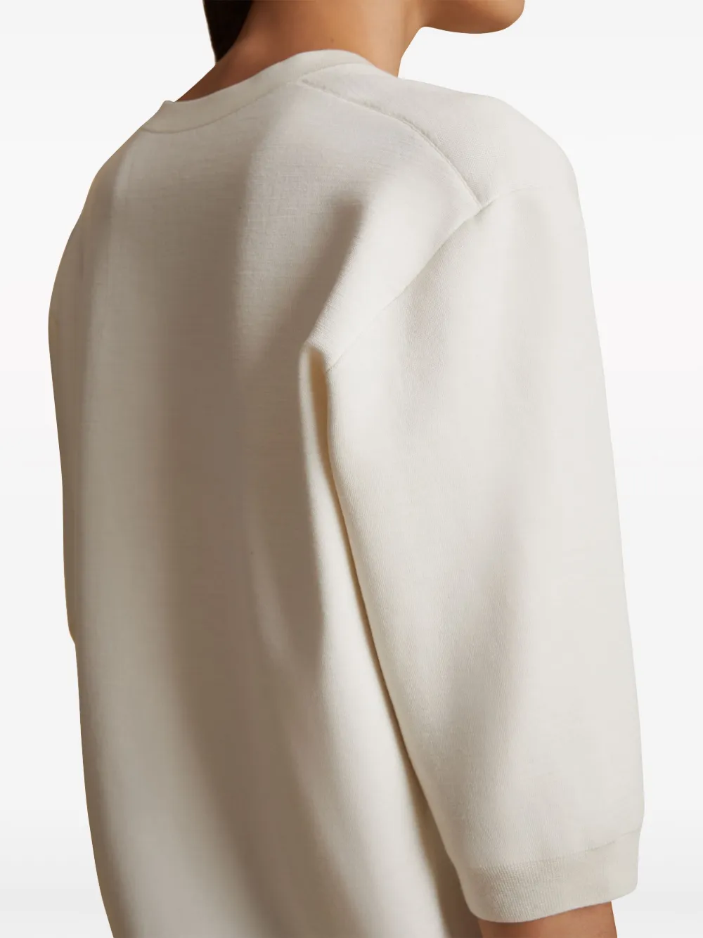 Khaite Dianna Short-sleeve Cardigan