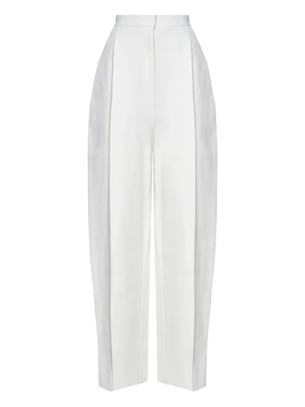 Khaite Ashford Trousers in White