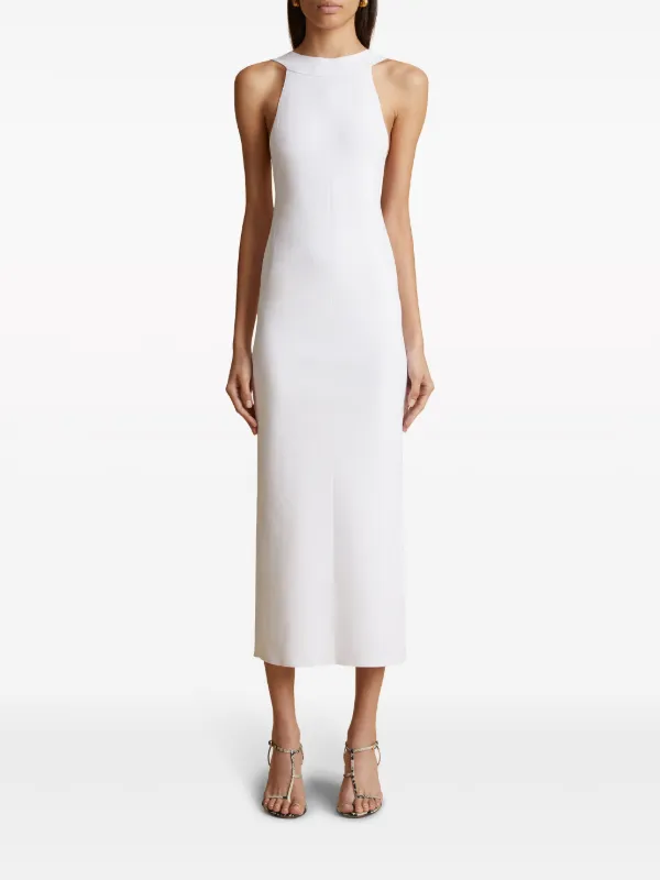 【送料&関税込】Khaite Dasa Midi Dress Khaite Dasa Midi-Dress | Saks Fifth Avenue