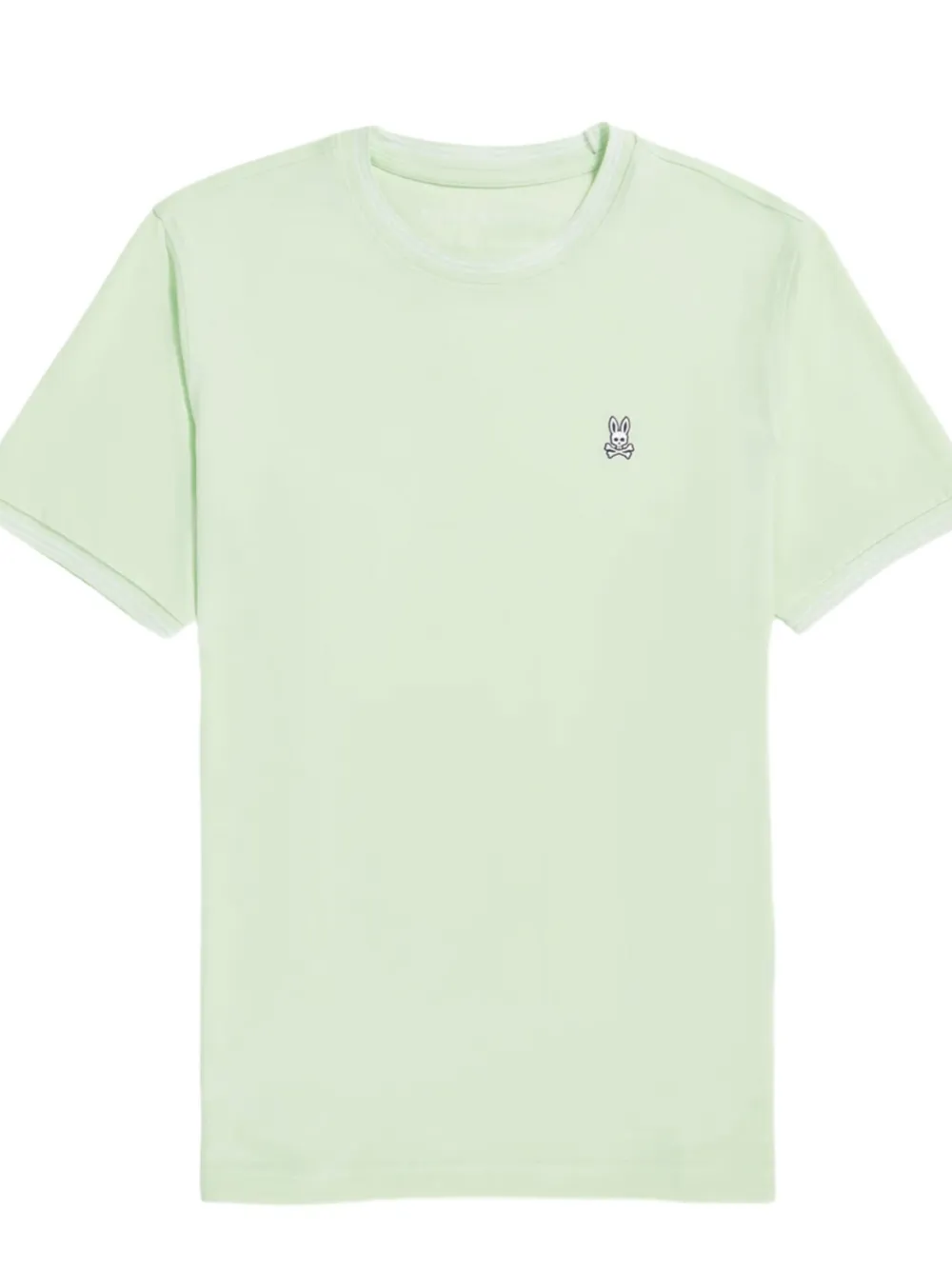 Psycho Bunny Classic T-shirt met geborduurd logo en ronde hals - Groen