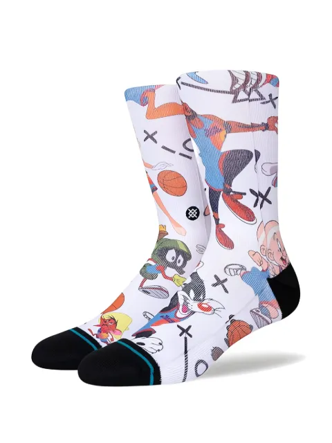 Stance cartoon-print crew socks