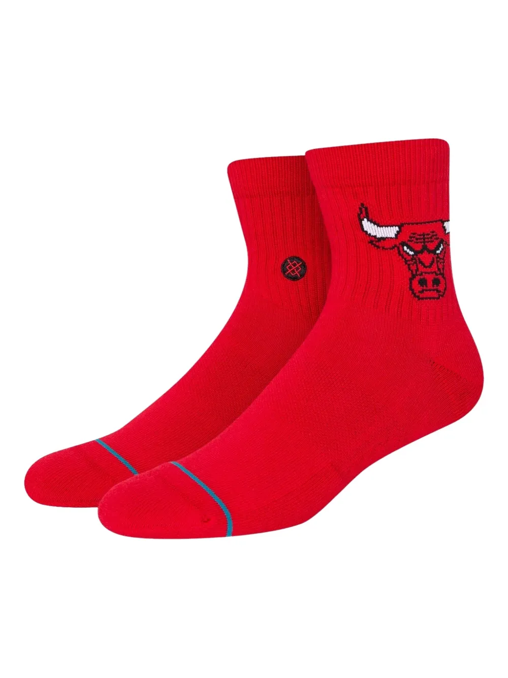 Stance x NBA Chicago Bulls ankle socks | Red | Image 1