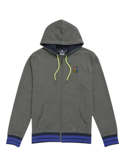 Psycho Bunny Warwick logo-embroidered banded hoodie