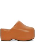 Simon Miller Bubble 80mm platform mules - Brown