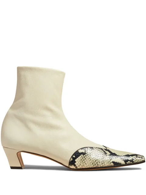 KHAITE The Neveda leather boots F1068829376 - 0